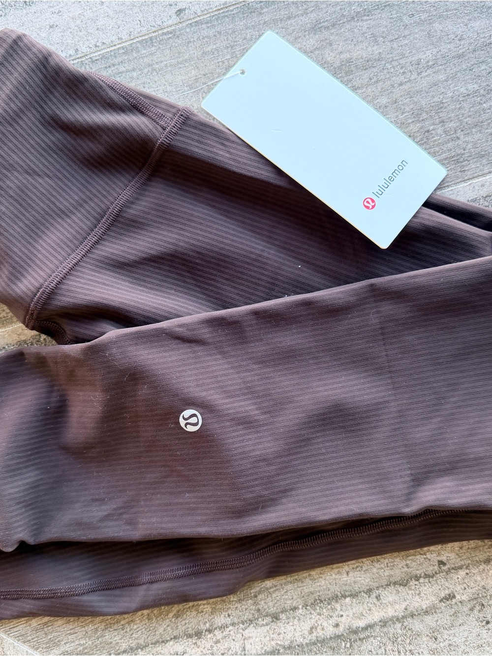 BRAND NEW - Lululemon Wunder Train Ribbed High Rise Crop Leggings